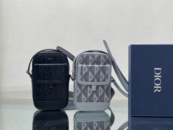 디올 CD다이아몬드 캔버스 미니백