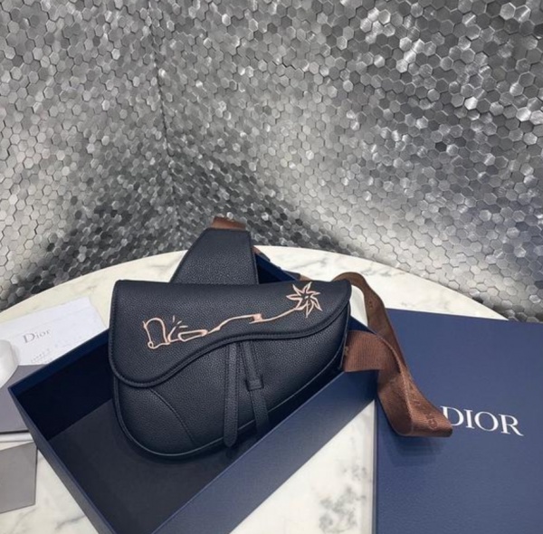 디올 cd x cactus jack 콜라보 새들 크로스백