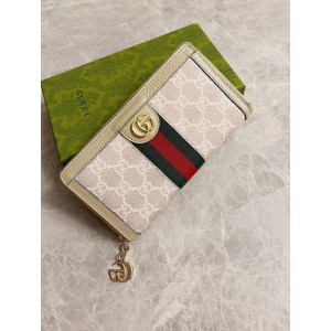 구찌 오피디아 GG 지퍼 장지갑
