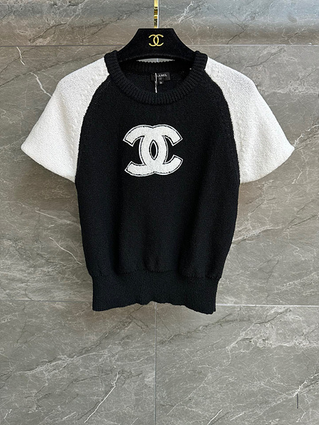 샤넬 니트 반팔