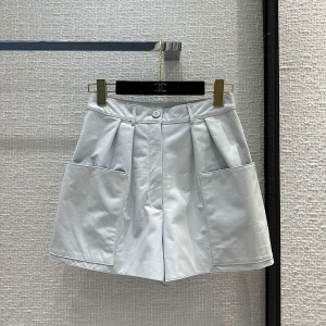 샤넬 레더 팬츠