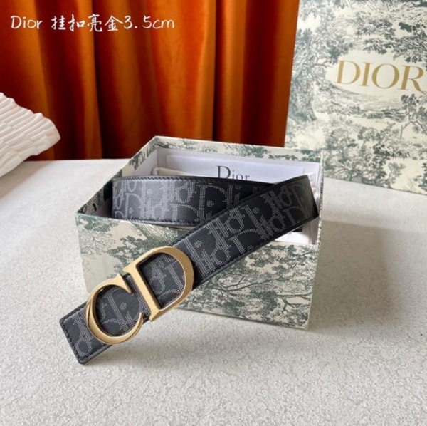 디올 CD 로고 갤럭시 벨트 3.5cm