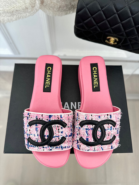 샤넬 슬리퍼 뮬