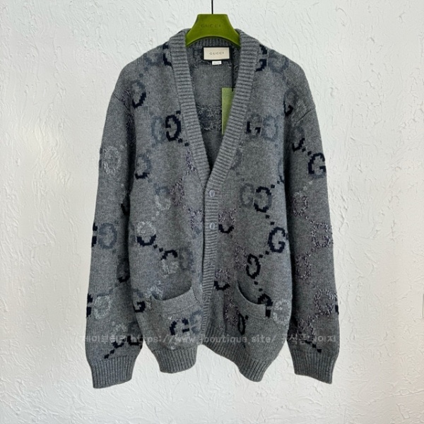구찌 남성 가디건
