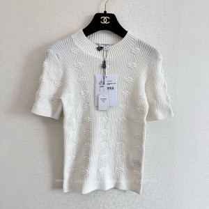 샤넬 니트 반팔