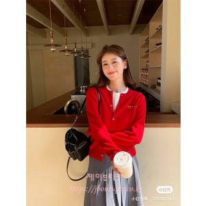 꼼데가르송 여성 가디건