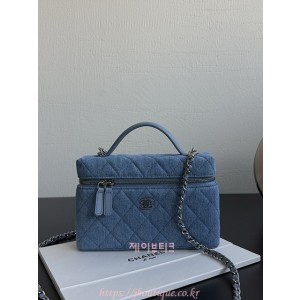 샤넬 2024/25 크루즈 쇼 롱 베니티 체인 탑핸들