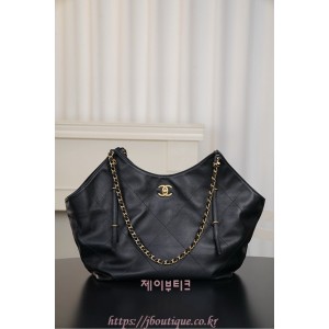 샤넬 25S 맥시 호보백