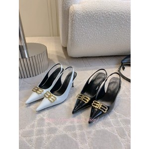 발렌시아가 슬링백 힐 (2color)