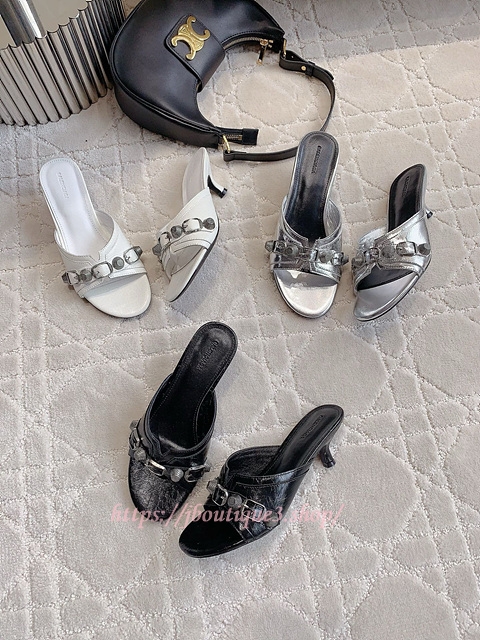 발렌시아가 르 카골 힐 샌들 5cm (3color)