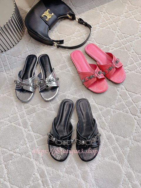 발렌시아가 르 카골 플랫 샌들 (3color)