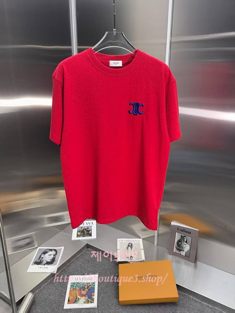 셀린느 반팔 티셔츠