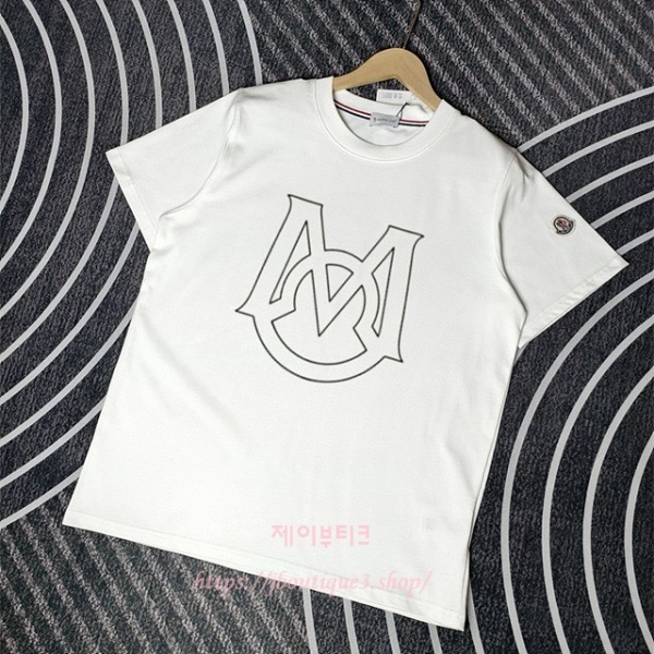 몽클레어 반팔 티셔츠 (남녀 공용)