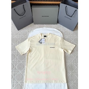 발렌시아가 반팔 티셔츠 (남녀 공용)