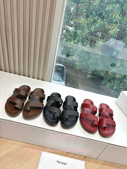 더로우 샌들 (3olor)