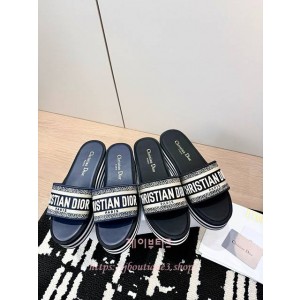 디올 슬리퍼 (2color)