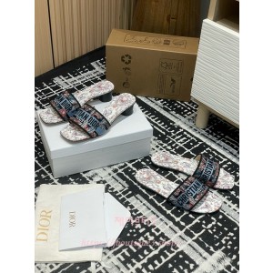 디올 디웨이 슬리퍼 (플랫,힐)