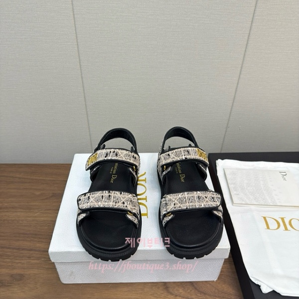 디올 벨크로 샌들