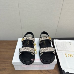 디올 벨크로 샌들