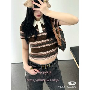 셀린느 카라 티셔츠