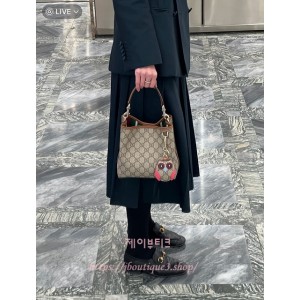 구찌 GG 엠블럼 버킷백 스몰