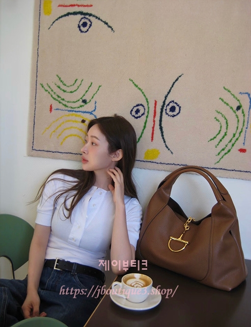 구찌 소프트빗 숄더백 맥시