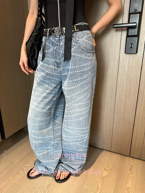 샤넬 데님 팬츠