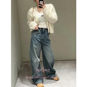 로에베 데님 팬츠