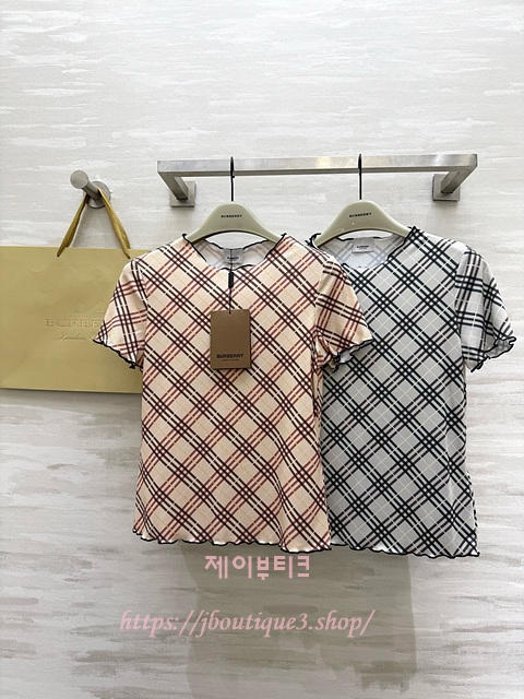 버버리 반팔 티셔츠 (2color)