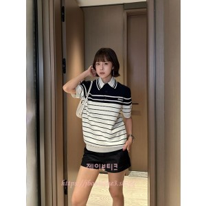 구찌 반팔 카라 티셔츠