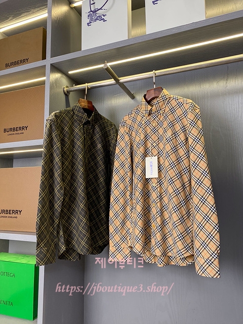 버버리 남성 셔츠 (2color)