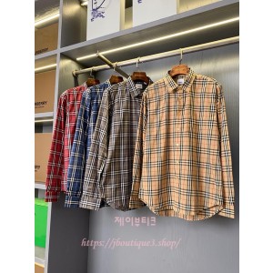 버버리 남성 셔츠 (4color)