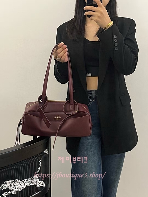 발렌시아가 캐리 볼링백 (스몰,미디엄)