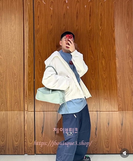 발렌시아가 캐리 볼링백 (스몰,미디엄)