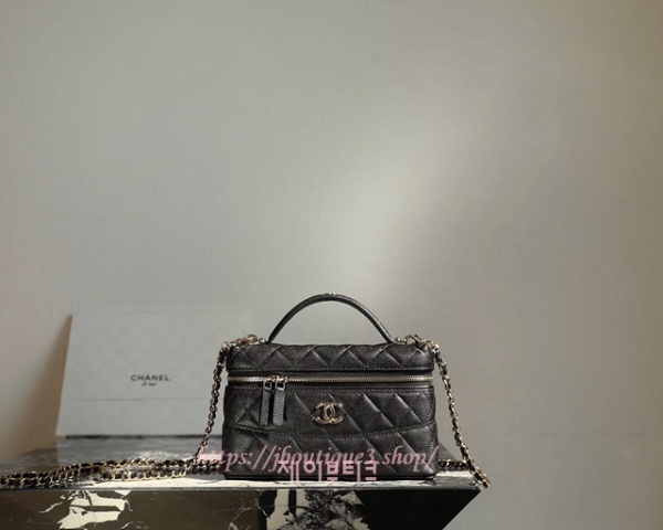 샤넬 25C 크루즈 체인 베니티 탑핸들