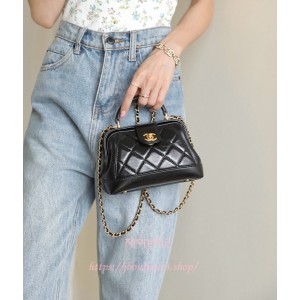 샤넬 탑핸들 미니 백