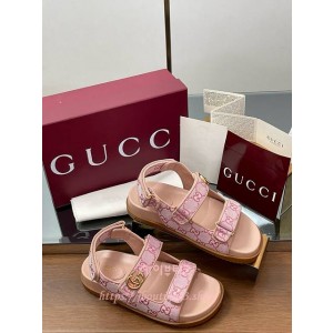 구찌 벨크로 샌들