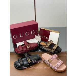 구찌 벨크로 슬리퍼 (4color)