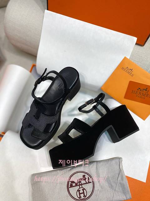 에르메스 잼 30 샌들