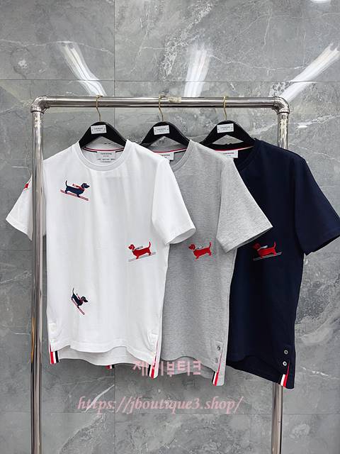 톰브라운 반팔 티셔츠 (남녀 공용/3color)