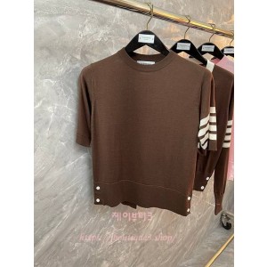 톰브라운 반팔 니트