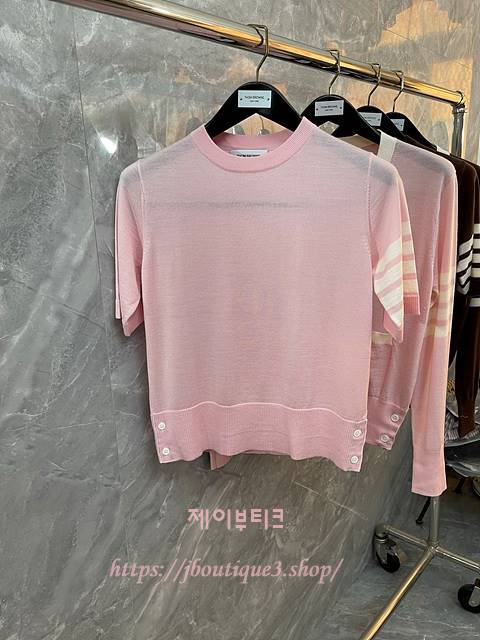 톰브라운 반팔 니트