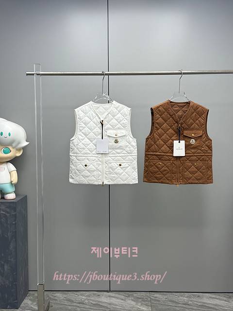 몽클레스 퀼팅 베스트 (2color)