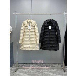 몽클레어 Igelong 후드 롱 다운 재킷 (2color)