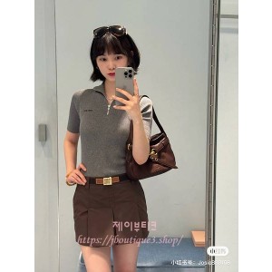 미우미우 반팔 니트