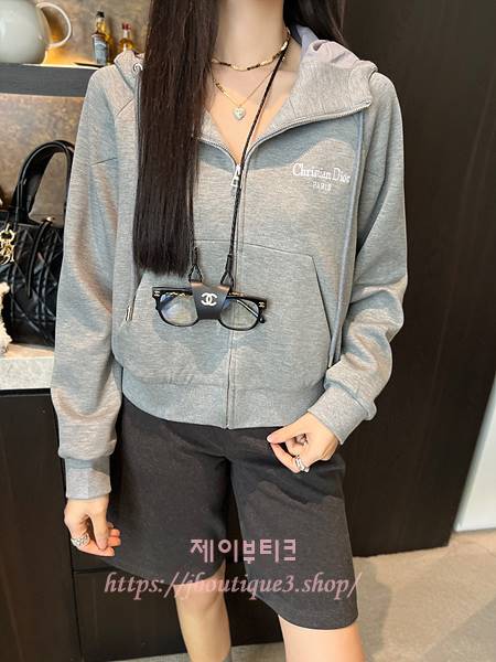 디올 후드 집업