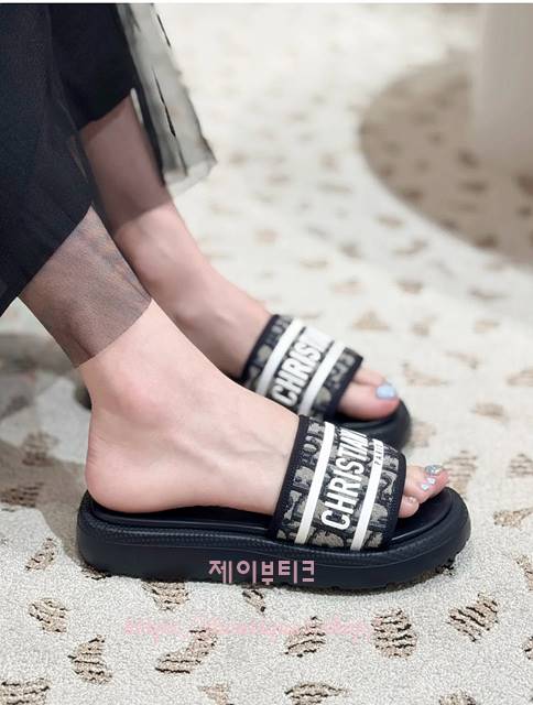 디올 슬리퍼