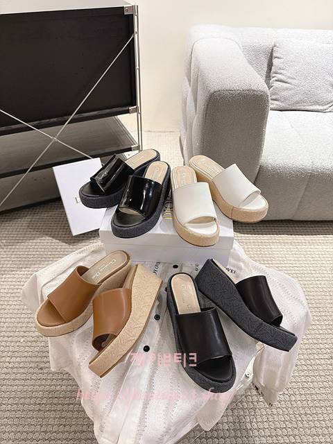 디올 웨지힐 샌들 (4color)