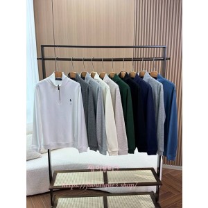 폴로 반집업 니트 (남녀공용 10color)