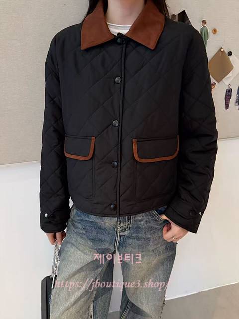 미우미우 퀼팅 점퍼 (2color)